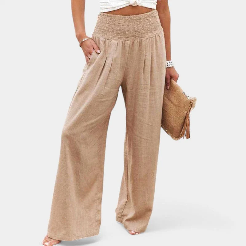 Frédérique | Pantalons élégants plissés pour femmes