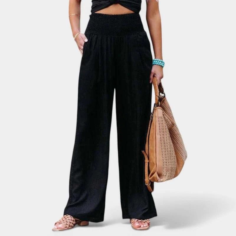 Frédérique | Pantalons élégants plissés pour femmes