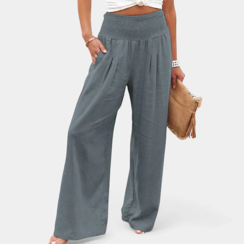 Frédérique | Pantalons élégants plissés pour femmes
