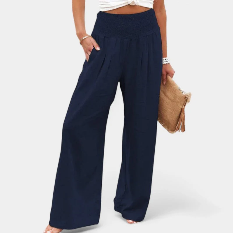 Frédérique | Pantalons élégants plissés pour femmes