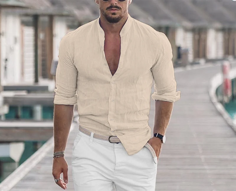 Blaise | Chemise pour Homme | Décontractée, À Boutons & Polyvalente