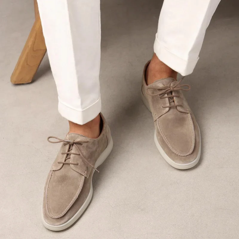 Thomas | Mocassins en daim classiques pour hommes