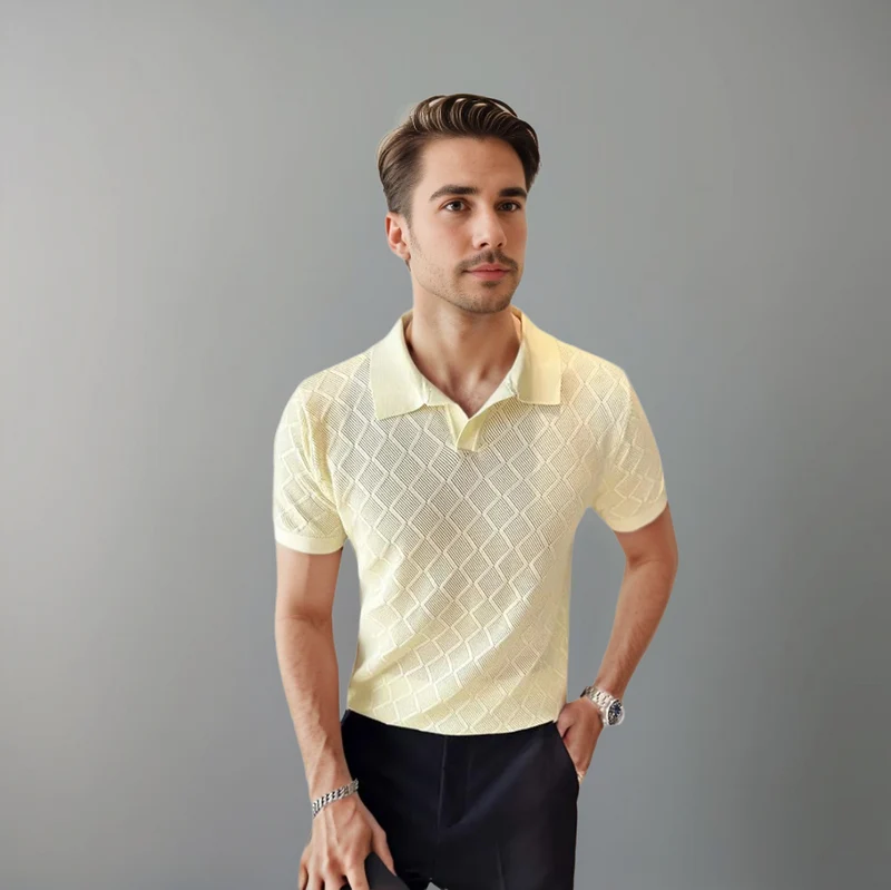 Bertrand | Polo en maille élégant pour hommes