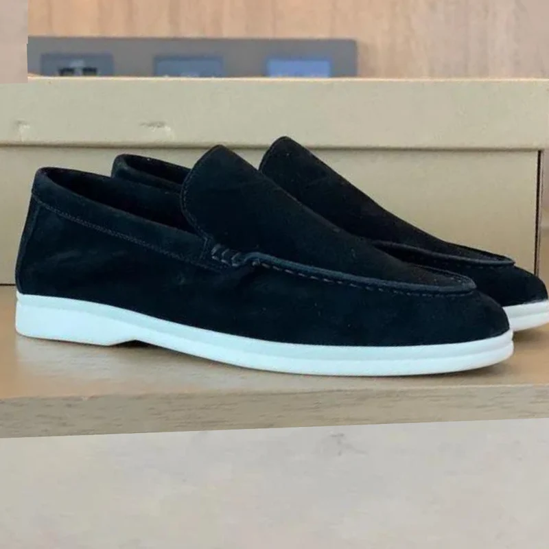 Maxence | Mocassins en daim pour hommes