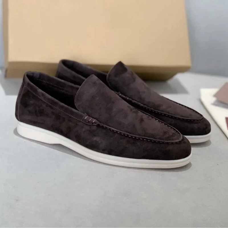 Maxence | Mocassins en daim pour hommes