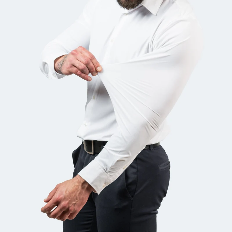 Samuel | Chemise stretch ajustée pour hommes