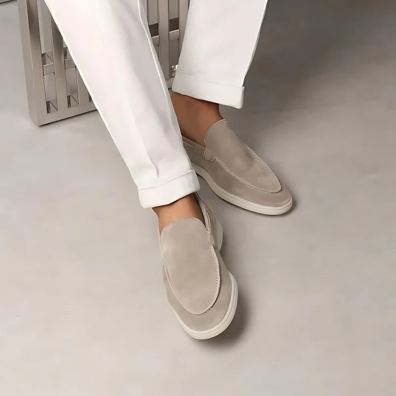 Lysandor | Mocassins en daim doux pour hommes