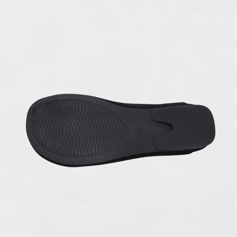 Mocassins en Suède à Tête Ronde pour Femmes