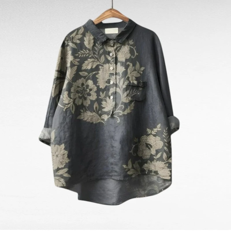 Blouse Décontractée à Imprimé pour Femmes