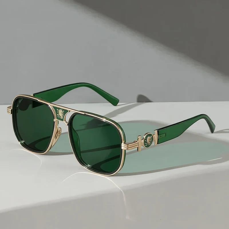 Lunettes de Soleil en Métal à Protection UV400 pour Femmes