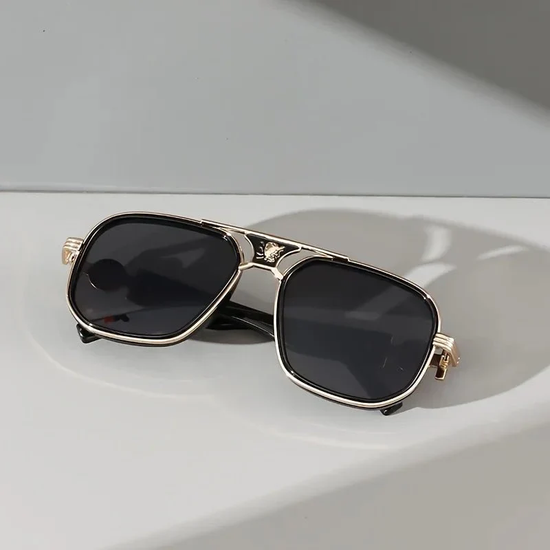 Lunettes de Soleil en Métal à Protection UV400 pour Femmes