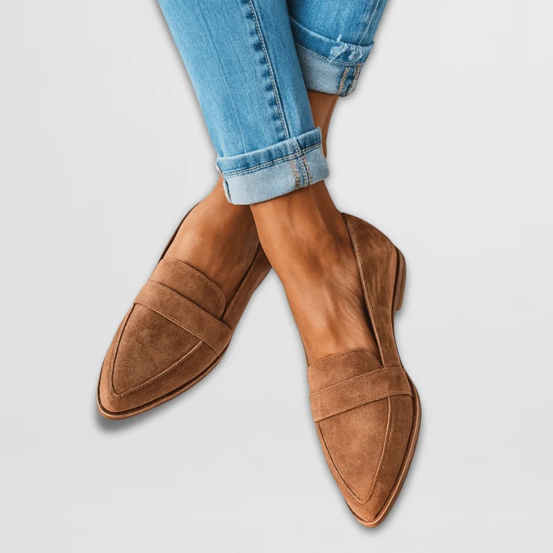 Mocassins en Daim pour Femmes