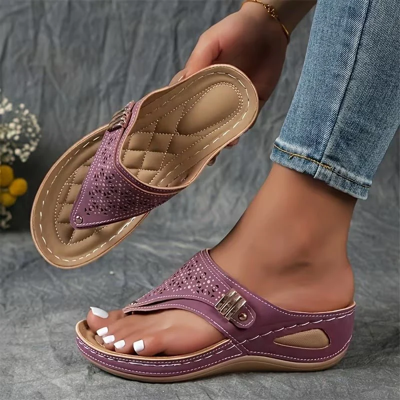 Sandales Compensées Support pour Femmes