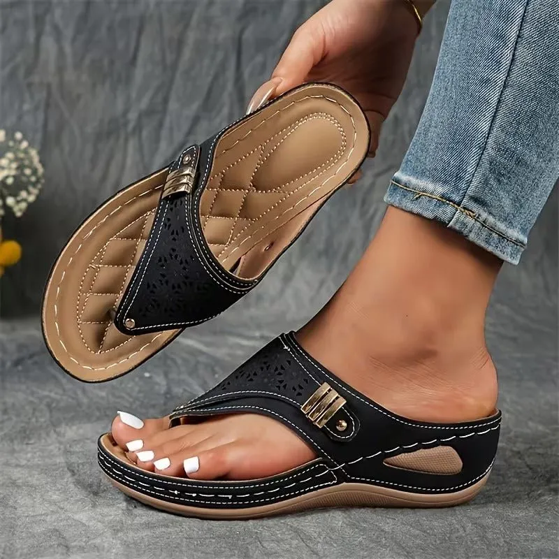 Sandales Compensées Support pour Femmes