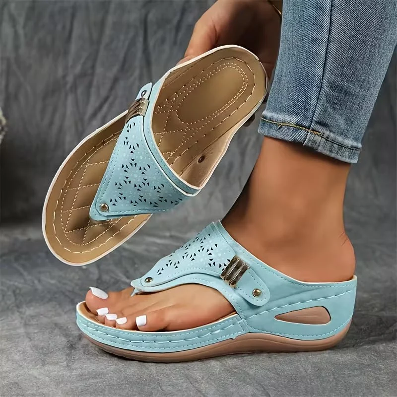 Sandales Compensées Support pour Femmes