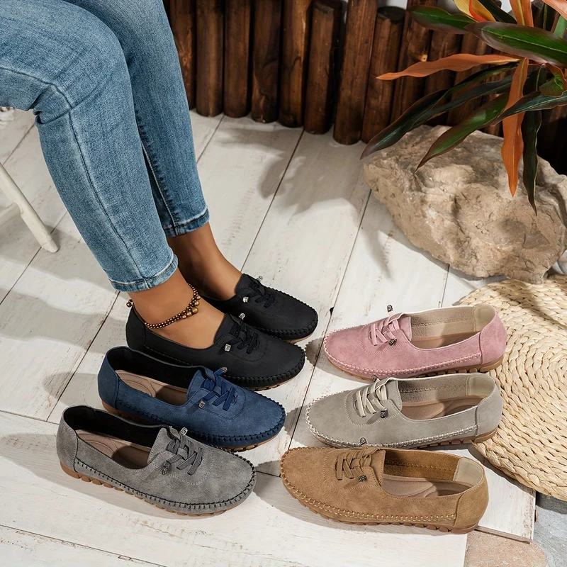 Mocassins Souples à Soutien Intégral pour Femmes