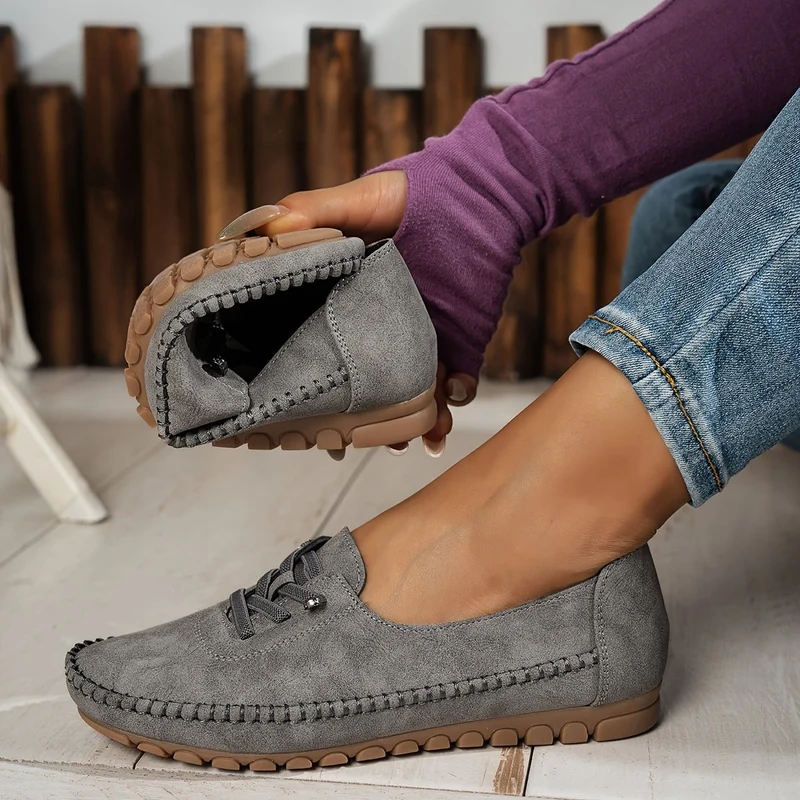 Mocassins Souples à Soutien Intégral pour Femmes
