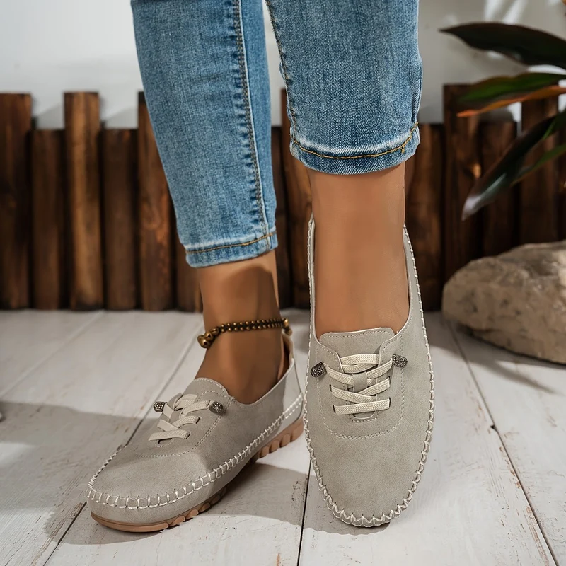 Mocassins Souples à Soutien Intégral pour Femmes