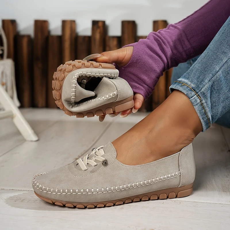 Mocassins Souples à Soutien Intégral pour Femmes