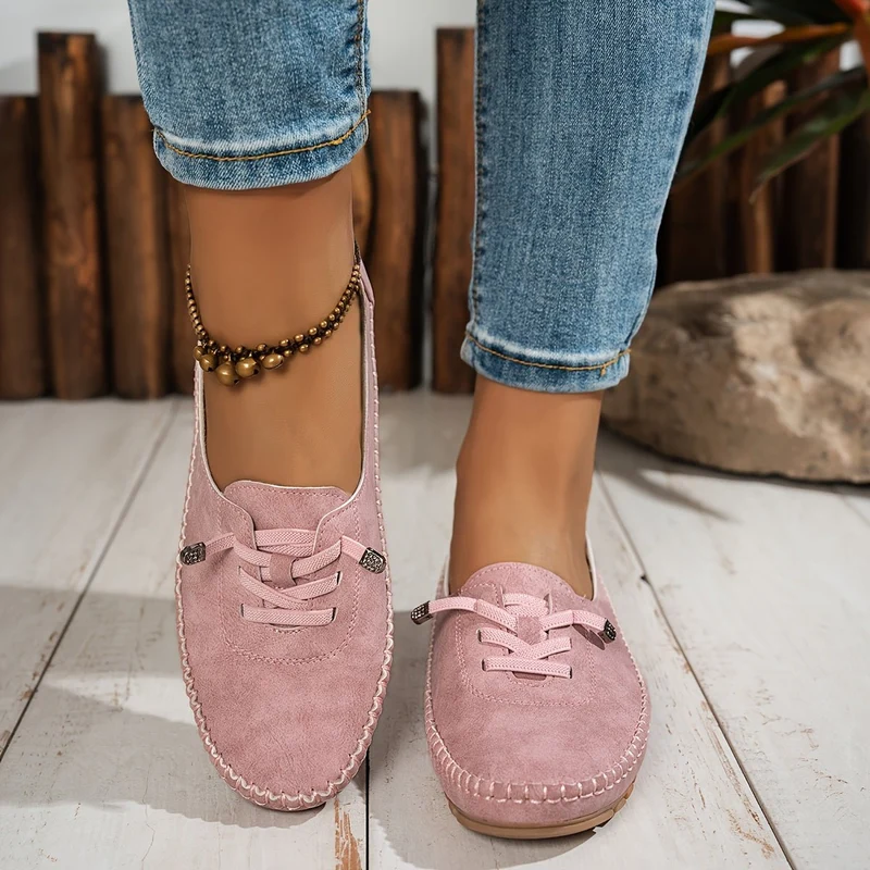 Mocassins Souples à Soutien Intégral pour Femmes