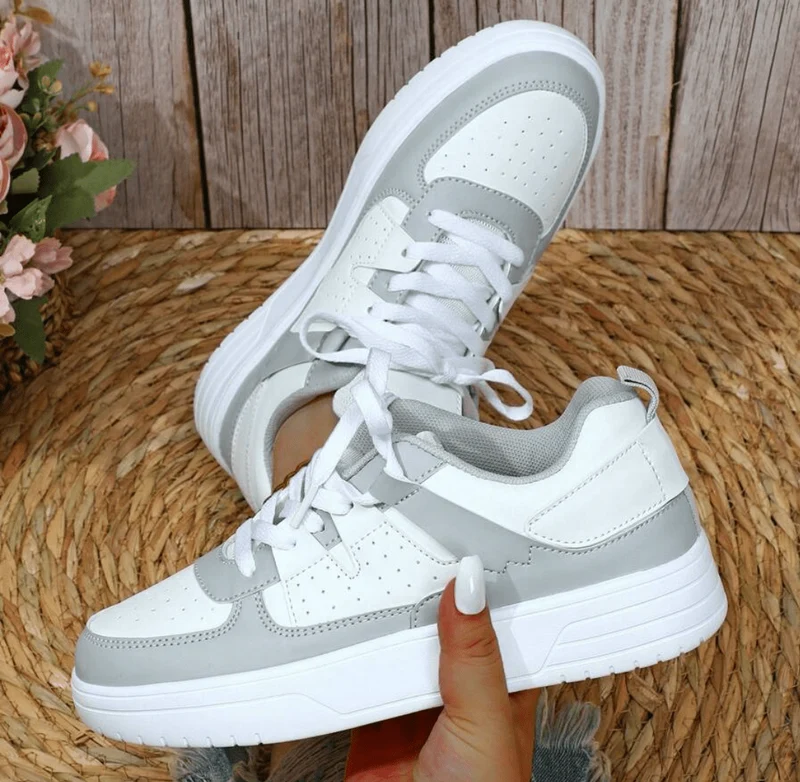 Sneakers avec Lacets Confortables pour Femmes