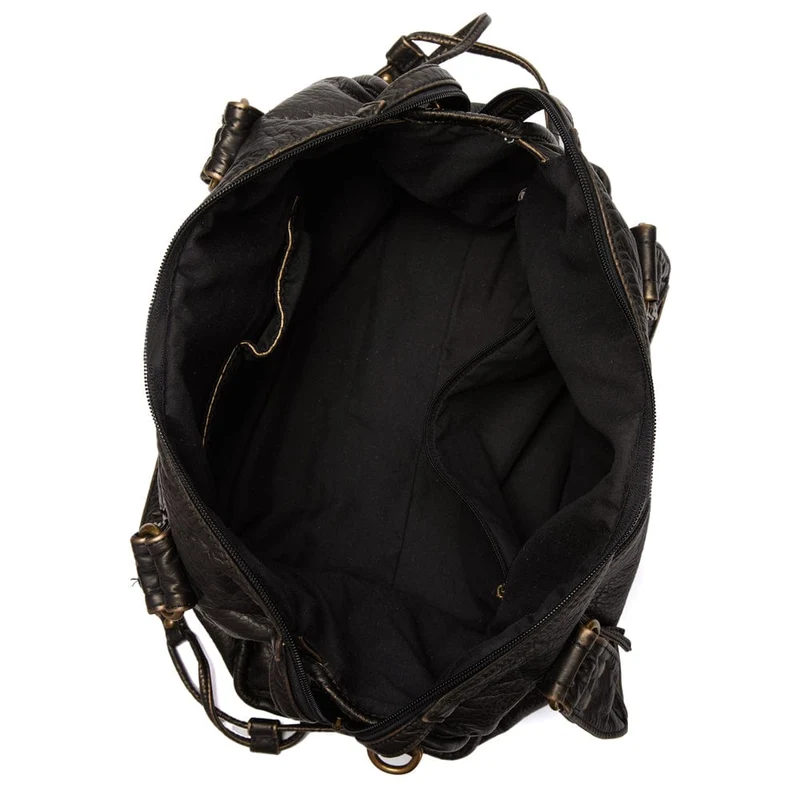 Sac à main vintage en cuir pour femmes