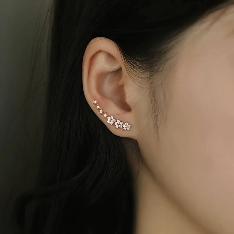 Boucles d’Oreilles Florales