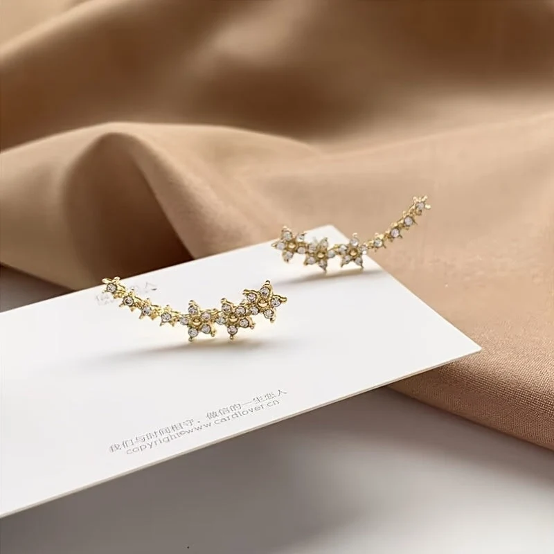 Boucles d’Oreilles Florales