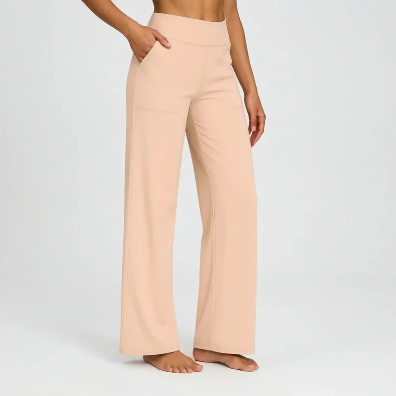 Pantalon Femme Taille Haute Extensible