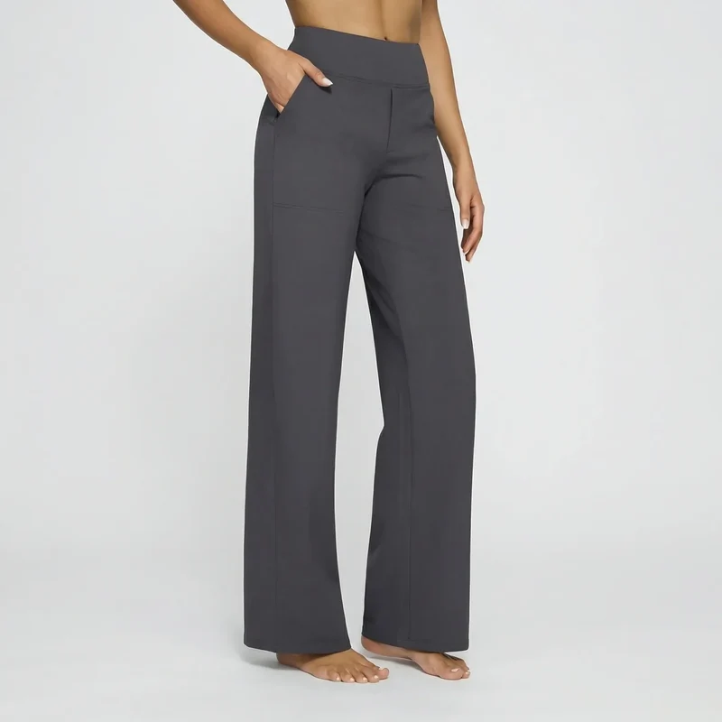 Pantalon Femme Taille Haute Extensible