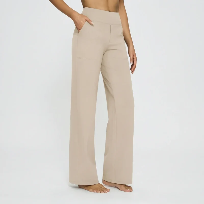 Pantalon Femme Taille Haute Extensible