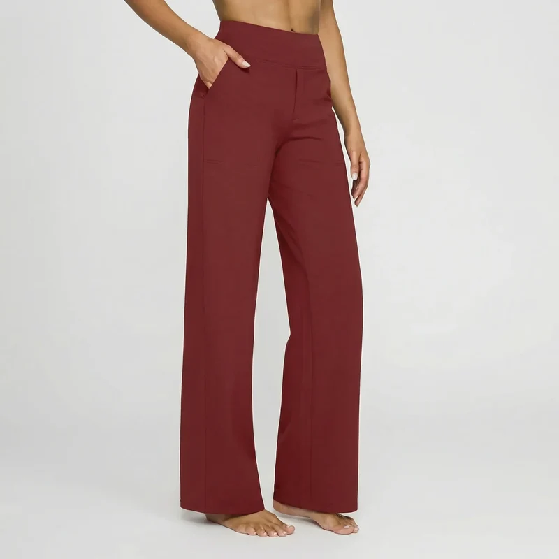 Pantalon Femme Taille Haute Extensible