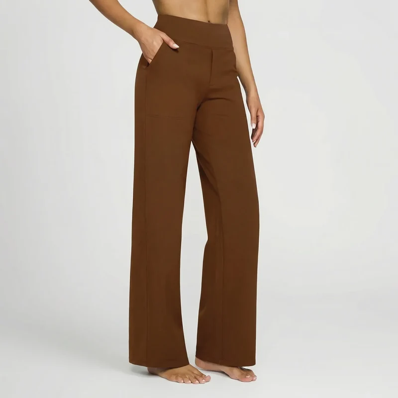 Pantalon Femme Taille Haute Extensible