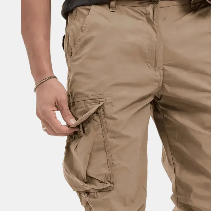 Jogger Cargo Homme Coupe Ajustée avec Poches