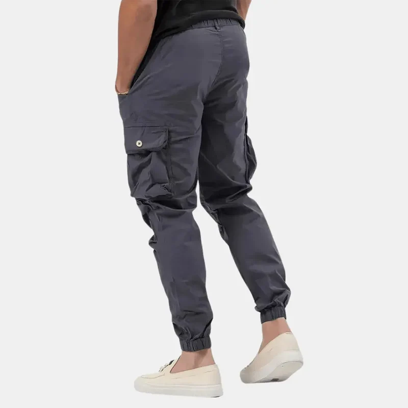 Jogger Cargo Homme Coupe Ajustée avec Poches