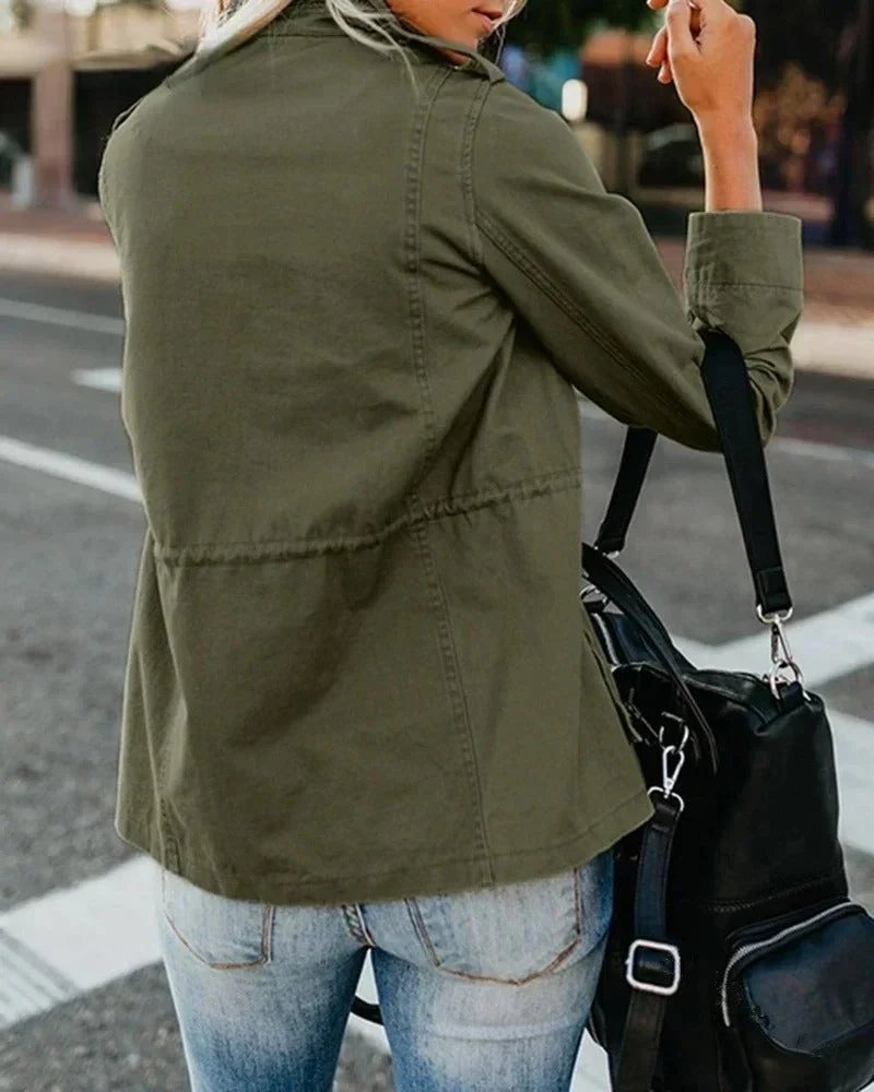 Veste Utilitaire Femme avec Poches