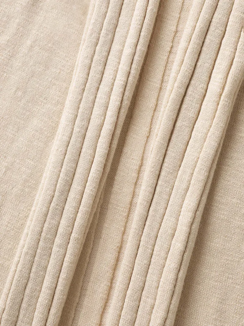 Supersoft Lapel Collar Textured Knit Cardigan