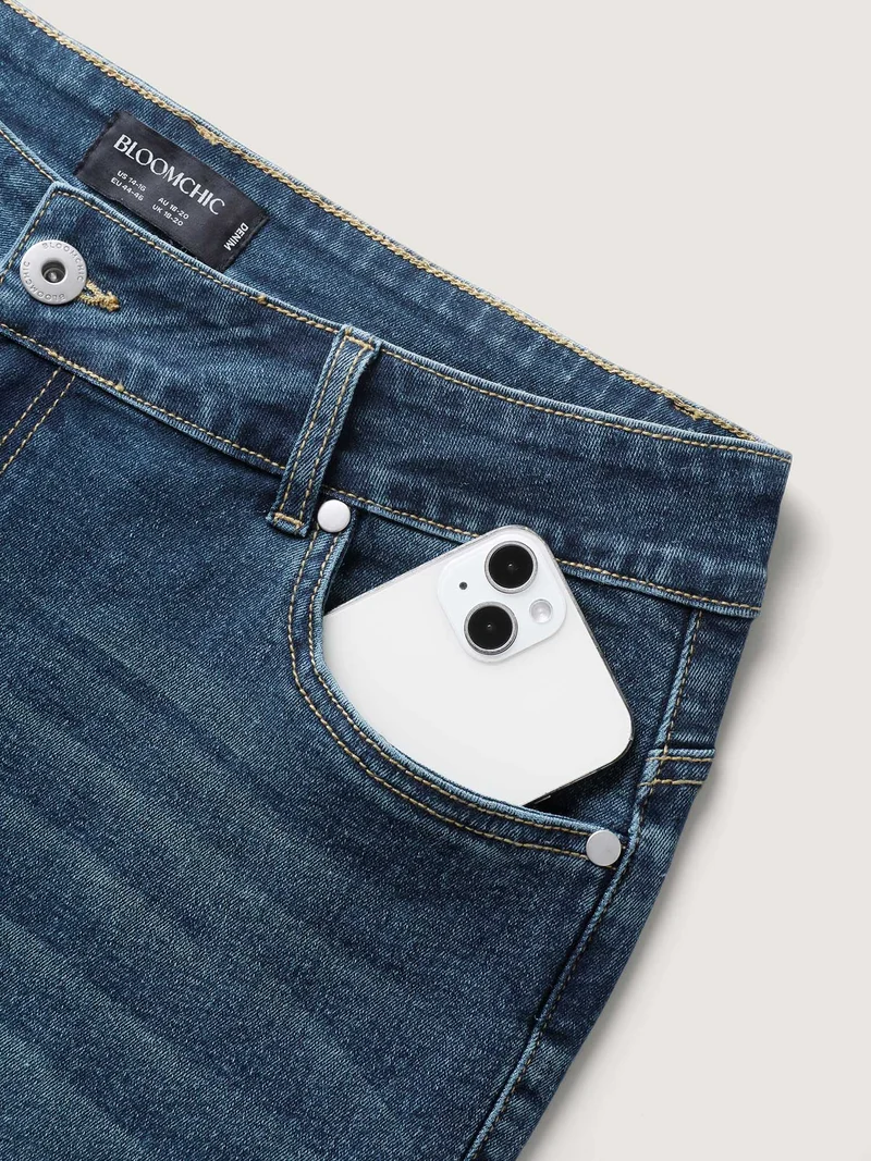 Butt Lift Mid-Rise Skinny-Fit Jeans