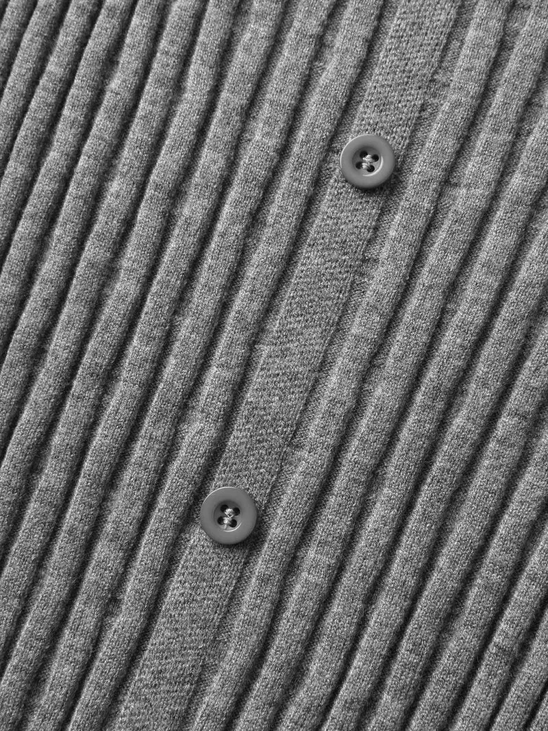 Supersoft Ribbed Fitted Scoop Neck Pullover