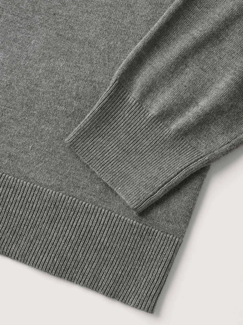 Supersoft Button Round Neck Lightweight Cardigan