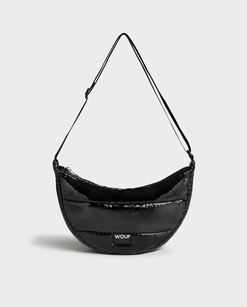 Sac à bandoulière recyclé matelassé