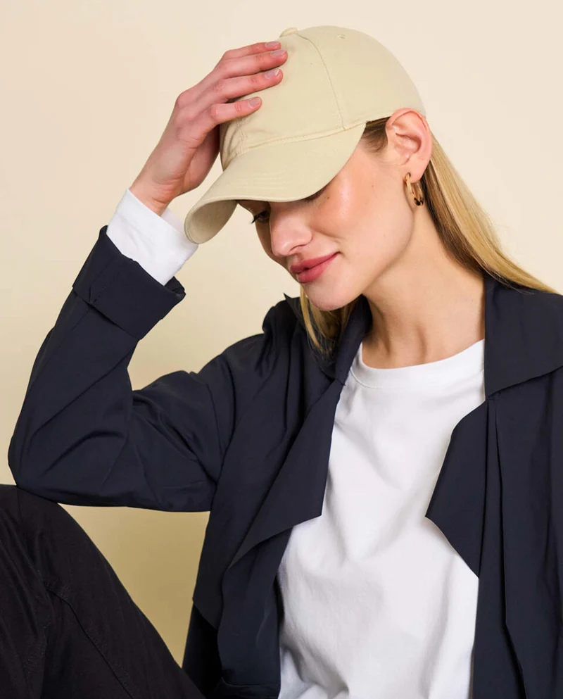 Casquette en coton bio
