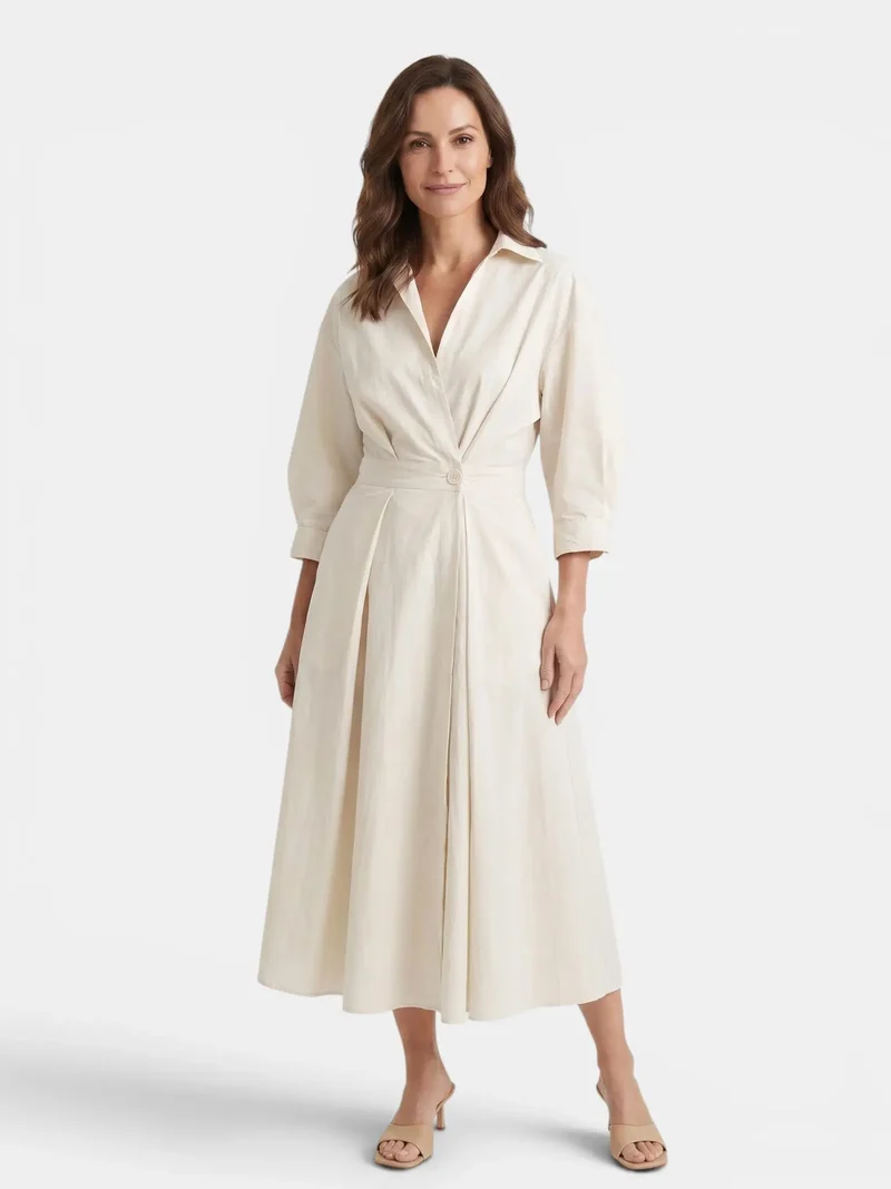 Women's Flowing Maxi Dress | Graceful Long Summer Evening Gown