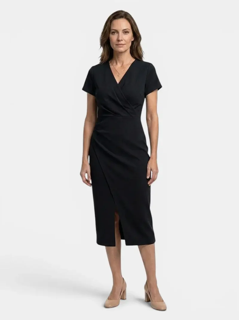 Women's Vibrant Cotton Maxi Dress | Flowing Wrap Style Summer Gown