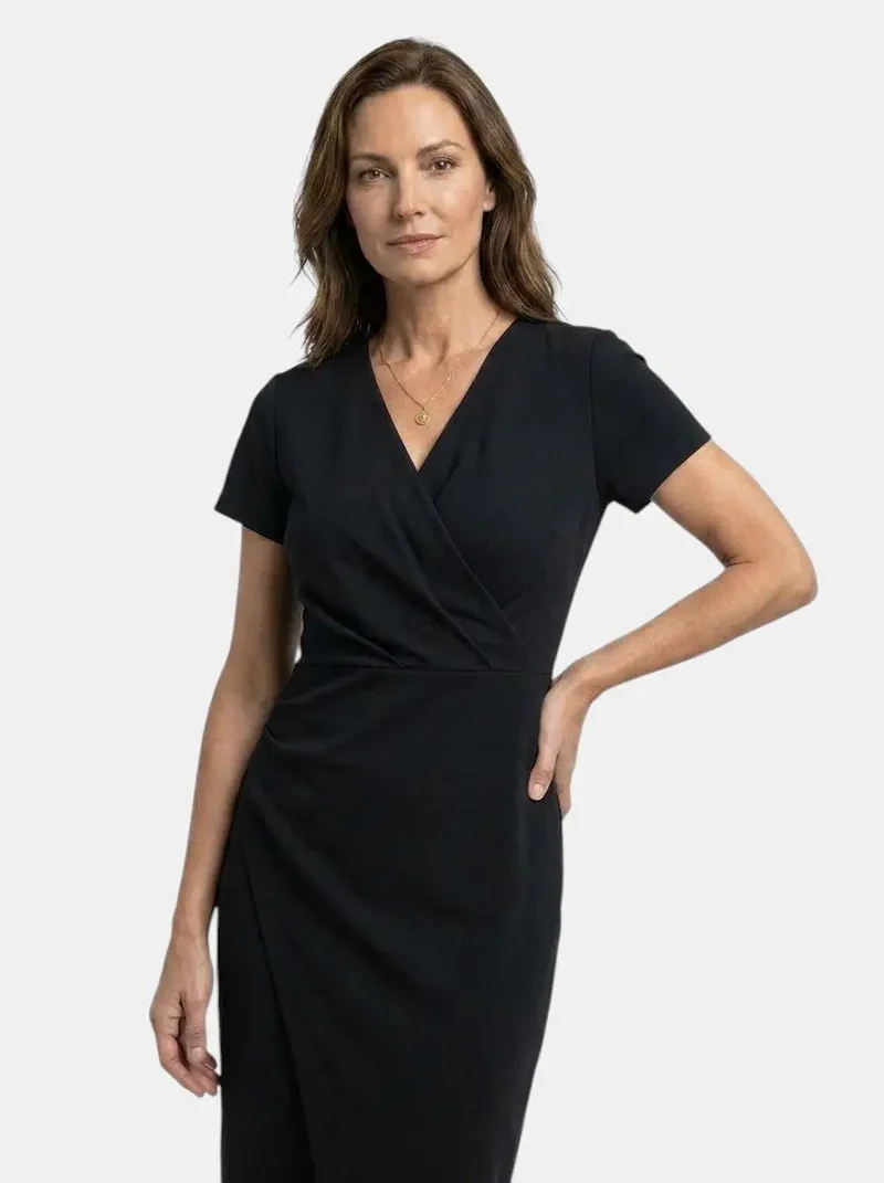 Women's Vibrant Cotton Maxi Dress | Flowing Wrap Style Summer Gown