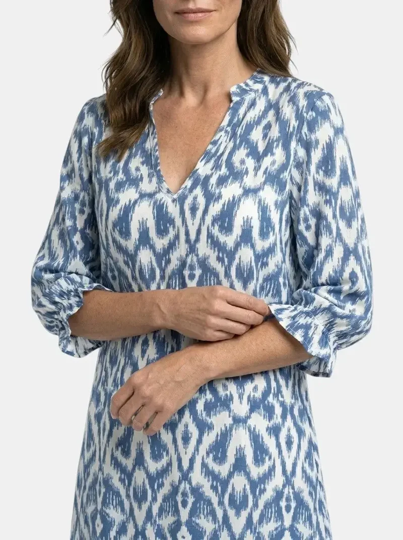 Women's Flowing Viscose Maxi Dress | Elegant Relaxed Summer Style