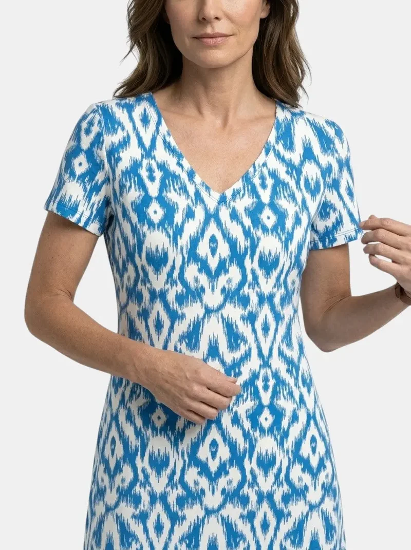 Women's Flowing Viscose Maxi Dress | Elegant Relaxed Summer Style
