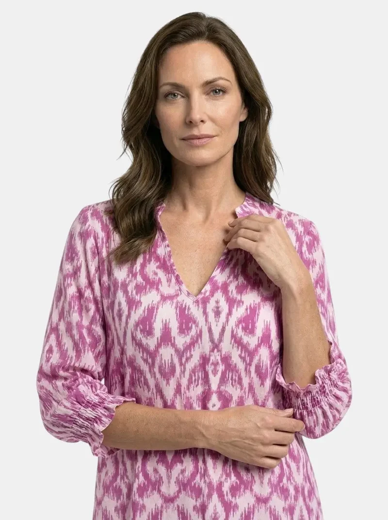 Women's Flowing Viscose Maxi Dress | Elegant Relaxed Summer Style