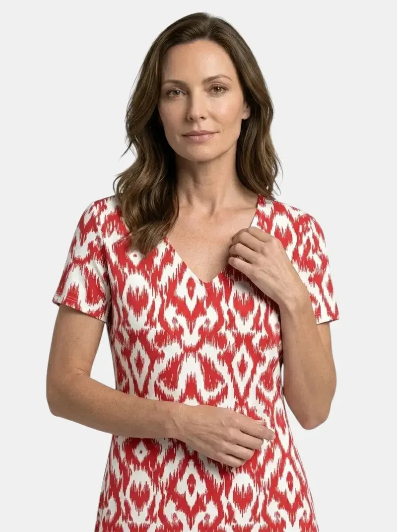 Women's Flowing Viscose Maxi Dress | Elegant Relaxed Summer Style