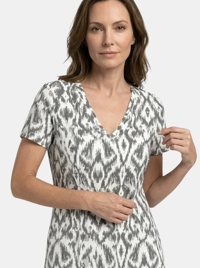 Women's Flowing Viscose Maxi Dress | Elegant Relaxed Summer Style